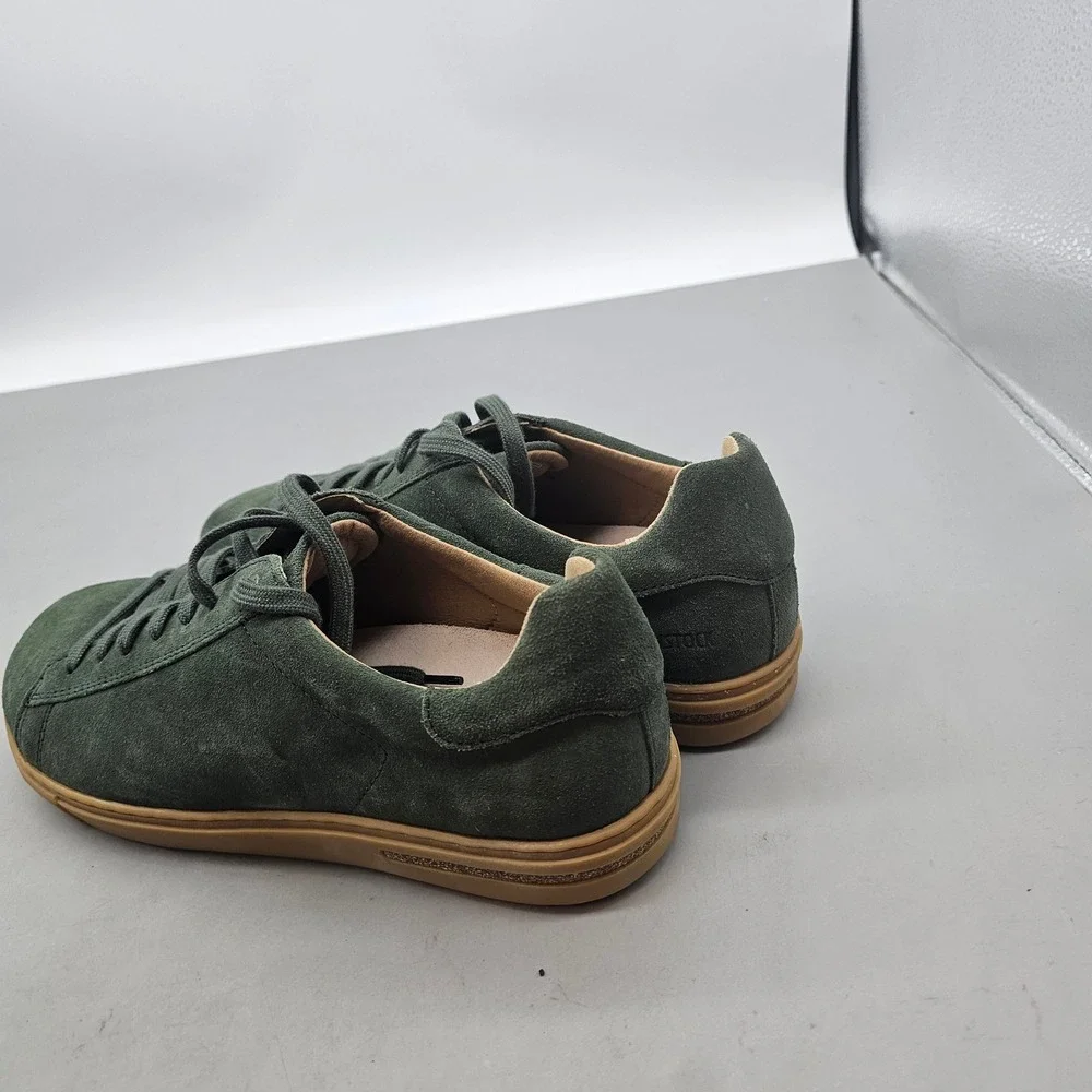 Birkenstock Bend Low Forest Green Suede Sneakers Mens 8 Womens 10 EU 41
